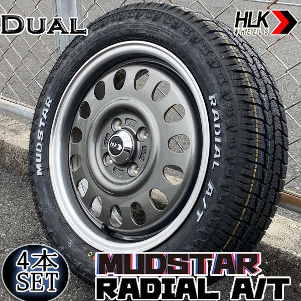 MUDSTAR 新品 15インチ タイヤホイール4本セット MUDSTAR RADIAL AT