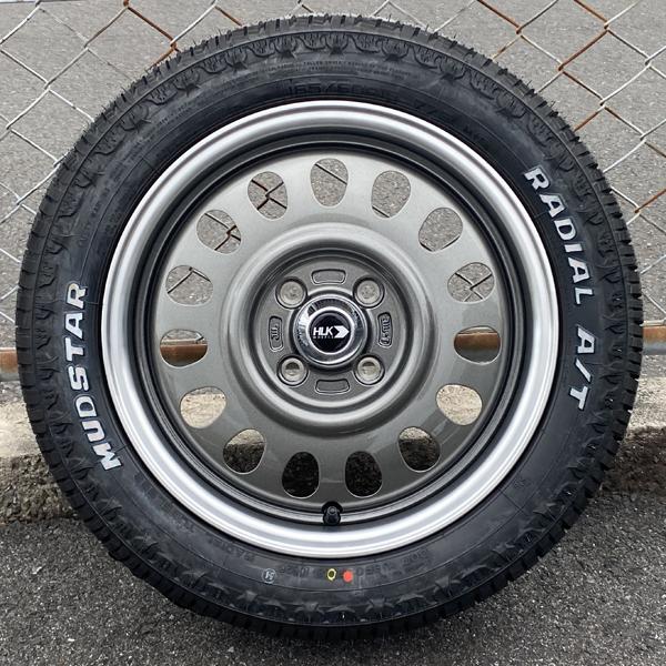 MUDSTAR 新品 15インチ タイヤホイール4本セット MUDSTAR RADIAL AT