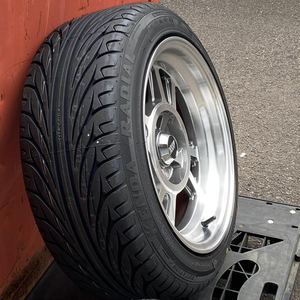 新品 タイヤホイール4本SET 15x8.25J +20 PCD100 4穴 KENDA ケンダ