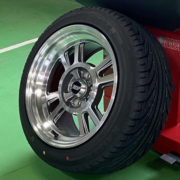 新品 タイヤホイール4本SET 15x8.25J +20 PCD100 4穴 KENDA ケンダ