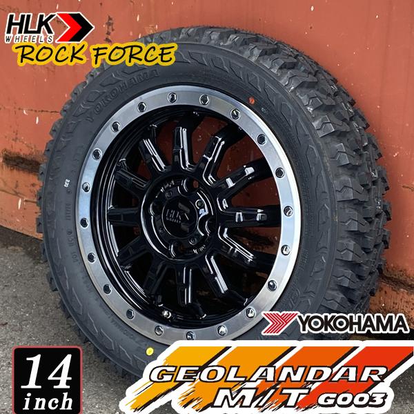 GEOLANDAR 14インチ 4.5j +43 軽トラ 軽バン リフトアップ車に！ 新品