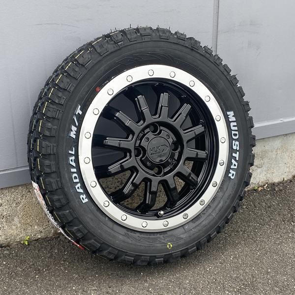 送料込☆マッドスターラジアルＭ/Ｔ☆155/6513☆軽トラ軽バン MUDSTAR 軽トラ 軽バン カスタム！リフトアップ 14インチ タイヤ