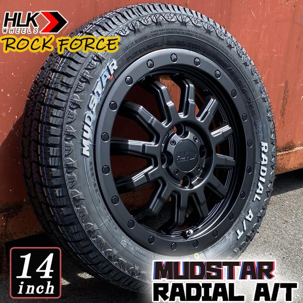 MUDSTAR 軽トラ 軽バン ハイゼットジャンボ トラック エブリイ 14