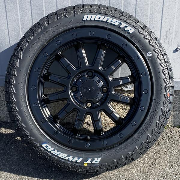 【4本】1/8 USA-1等 モンスタートラック 高品質タイヤ ホイールセット MONSTA TYRES ハイゼットトラック ジャンボ カーゴ デッキバン 等！14