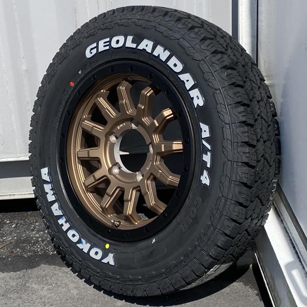 ジムニー　純正タイヤホイール　4本 GEOLANDAR ジムニー 純正車高装着！ JB64 16インチ タイヤホイール4本