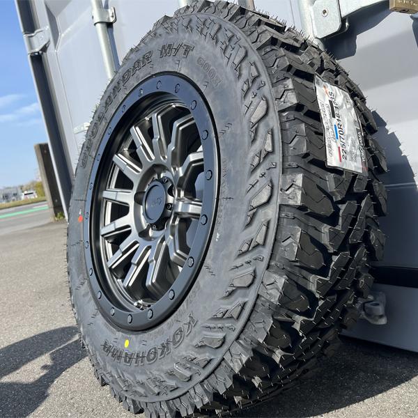 GEOLANDAR YOKOHAMA MT G003 215/70R16 225/70R16 純正車高装着 デリカ