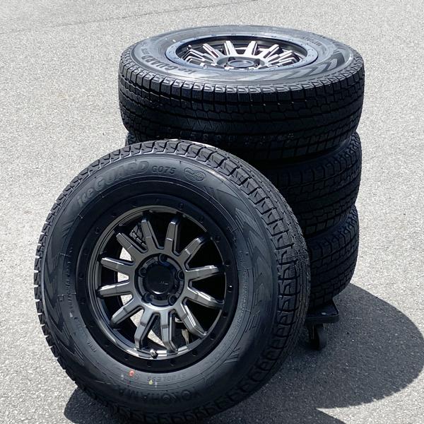 アイスガード SUV G075 新品 スタッドレス タイヤホイールセット 16