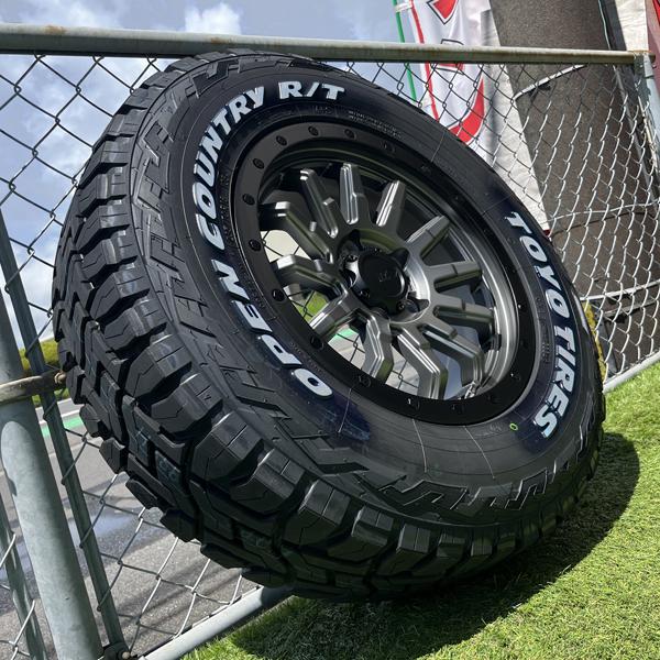 希少デリカD5 MKW MK-46 235/70R16 OPEN COUNTRY OPEN COUNTRY ロックフォース グレー 235/70R16 デリカ D5 RAV4 CX5 16