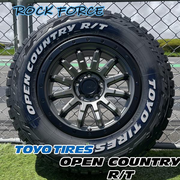 OPEN COUNTRY タイヤホイール4本セット 16インチ OPEN COUNTRY ロックフォース グレー 235/70R16 デリカ D5 RAV4 CX5 16
