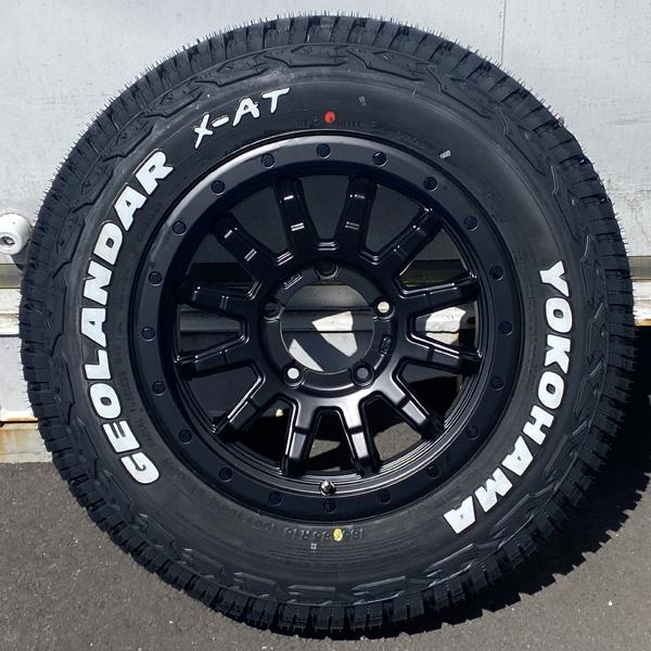 GEOLANDAR YOKOHAMA XAT ホワイトレター 185/85R16 ジムニー 軽
