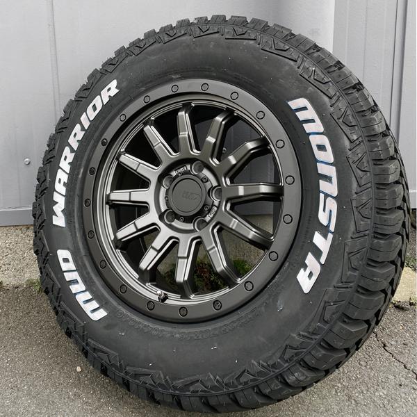 MONSTA MUD WARRIOR 215/70R16 235/70R16 ホワイトレター 新品 16