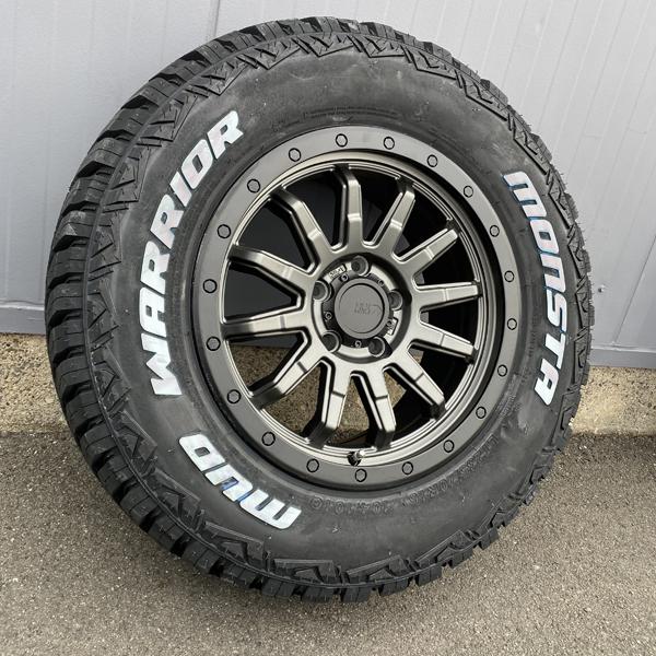新品モンスター　マッドウォーリアー　215/70R16　4本　ホワイトレター MONSTA MUD WARRIOR 215/70R16 235/70R16 ホワイトレター 新品 16