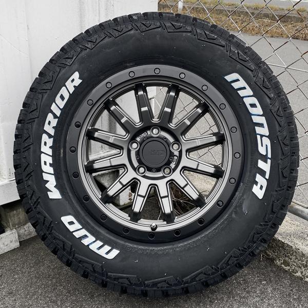 新品モンスター　マッドウォーリアー　215/70R16　4本　ホワイトレター MONSTA MUD WARRIOR 215/70R16 235/70R16 ホワイトレター 新品 16