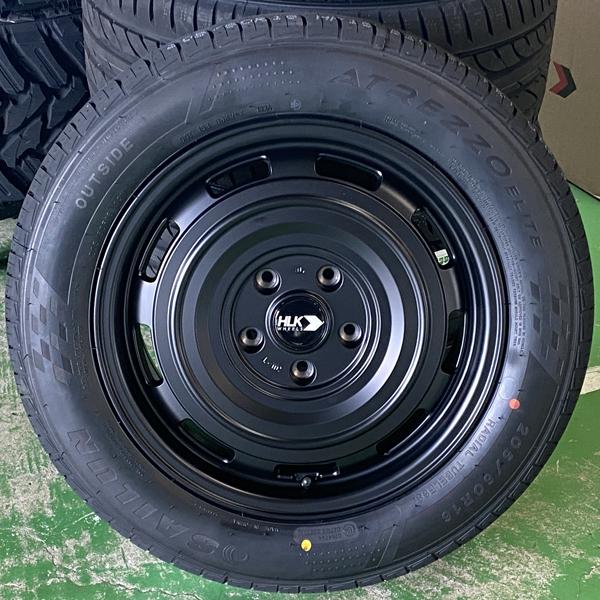 ステップワゴン プリウスα 新品タイヤホイール4本セット 16インチ 205