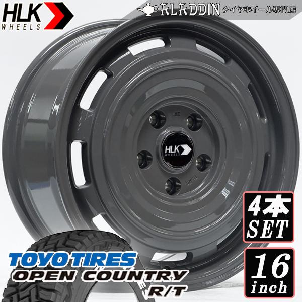 OPEN COUNTRY HLK SOLID ソリッド 16インチ 7J+45 PCD114.3 5穴 5H