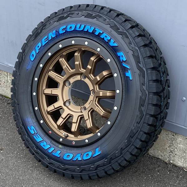 スズキ ジムニー タイヤホイール4本セット 185/85R16 ホワイトレター 