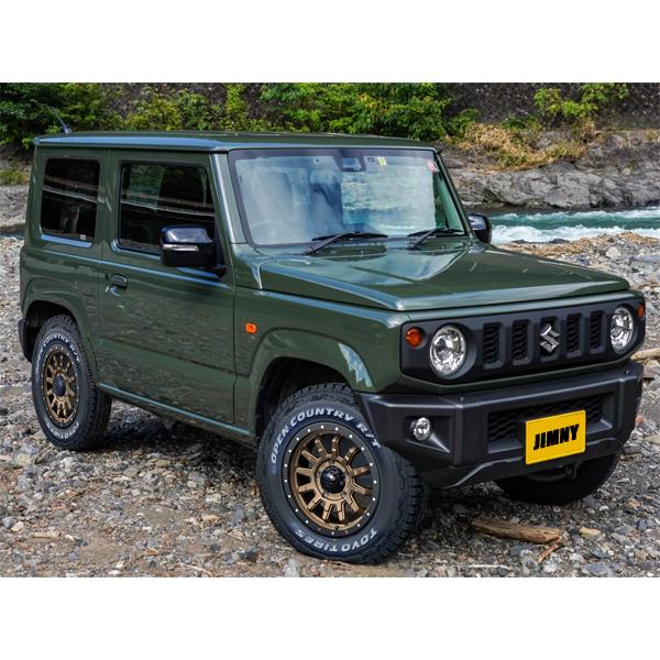 スズキ ジムニー タイヤホイール4本セット 185/85R16 ホワイトレター 