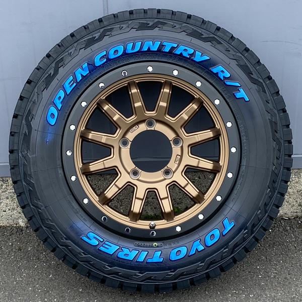 新品タイヤホイール4本セット jimny 185/85R16 ホワイトレター TOYO