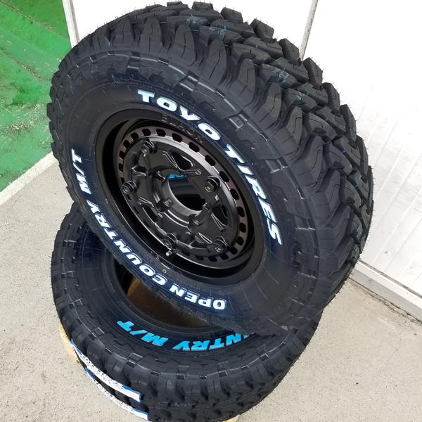 TOYO OPEN COUNTRY M/T リフトアップ M/T 225/75R16 16インチ タイヤホイール 4本セット JA JB スズキ SUZUKI ジムニー Black Mamba｜aladdin-wheels｜07