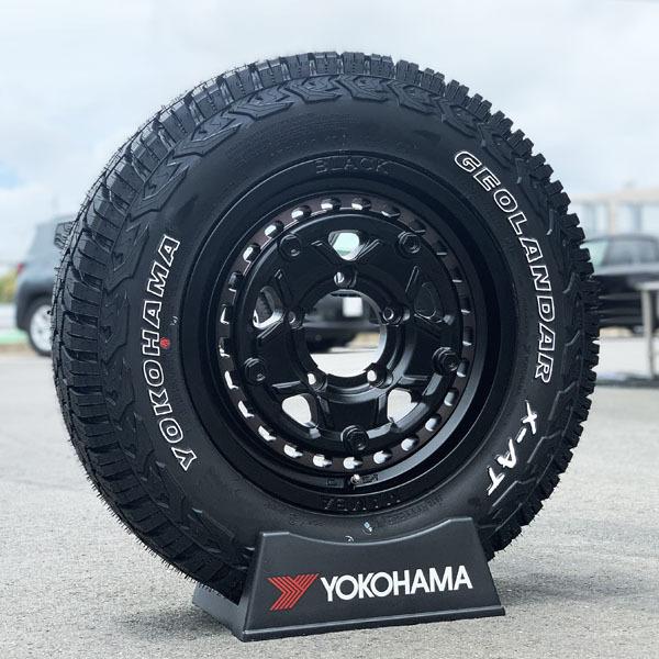 ジオランダーX-AT 215\65R16 WR-Vホイール　ホワイトレター ジムニーシエラ 送料無料 デイトナ ホワイト 215/65R16 109/107Q