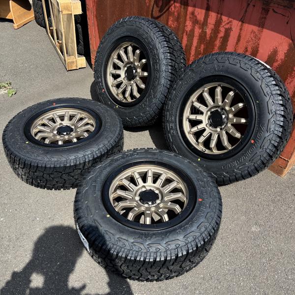 GEOLANDAR 215/70R16 YOKOHAMA X-AT G016 ブラックレター トヨタ RAV4