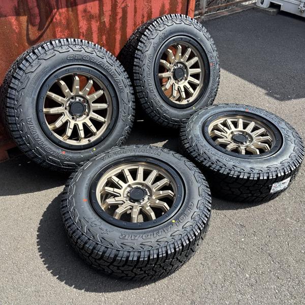 GEOLANDAR 215/70R16 YOKOHAMA X-AT G016 ブラックレター トヨタ RAV4