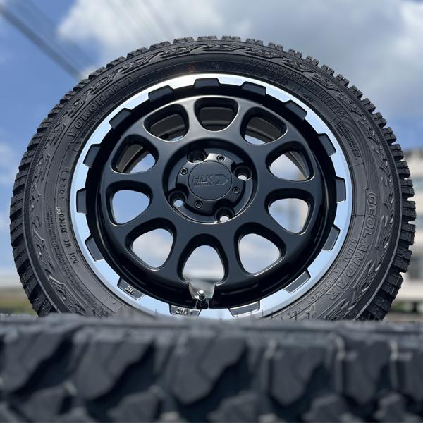 条件付送料込★新品ヨコハマXAT★145R14C★5J+45/100-4★軽バン GEOLANDAR 軽自動車 軽バン 軽トラ 等 14インチタイヤホイール4本