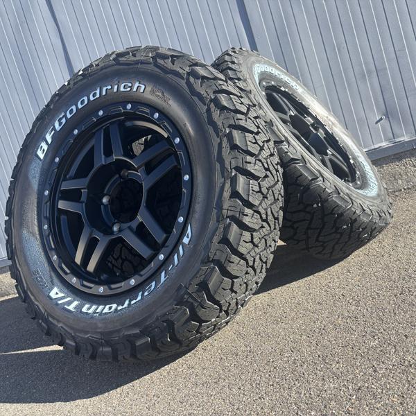 ジムニー シエラ ノマド用 16インチ 4本セット BF Goodrich ALL-TERRAIN T/A KO3 215/70R16or225/70R16 純正車高装着OK・235/70R16 225/75R16 リフトアップ必須の画像