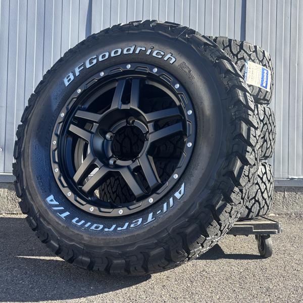 ジムニー シエラ ノマド用 16インチ 4本セット BF Goodrich ALL-TERRAIN T/A KO3 215/70R16or225/70R16 純正車高装着OK・235/70R16 225/75R16 リフトアップ必須の画像