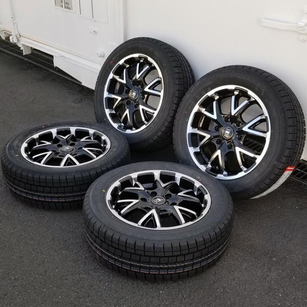 新品 スタッドレス 17インチ タイヤホイール 4本セット 200系 ハイエース レジアスエース NANKANG SNC-1 215/60R17C｜aladdin-wheels｜09