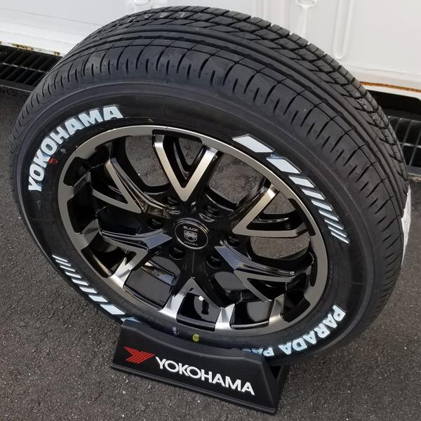 新品 車検対応 ホワイトレター YOKOHAMA PARADA PA03 215/60R17 200系 ハイエース レジアスエース 17インチ タイヤホイール 4本セット 8PR LT｜aladdin-wheels｜07