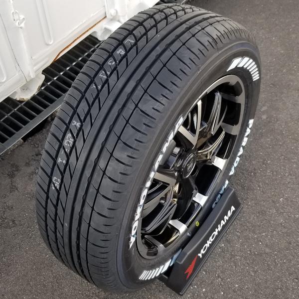 新品 車検対応 ホワイトレター YOKOHAMA PARADA PA03 215/60R17 200系 ハイエース レジアスエース 17インチ タイヤホイール 4本セット 8PR LT｜aladdin-wheels｜10