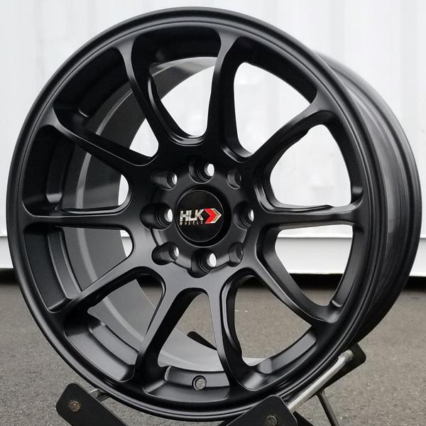 再販 新品 15インチ アルミホイール 4本セット HLK00 15x8J+20 PCD100