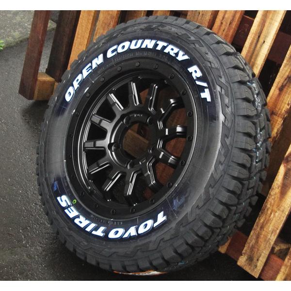 ジムニー JB23 JB64 JA11 JA12 JA22 タイヤホイール 16インチ トーヨー オープンカントリー TOYO OPEN COUNTRY RT ホワイトレター 185/85R16 4本セット｜aladdin-wheels｜04