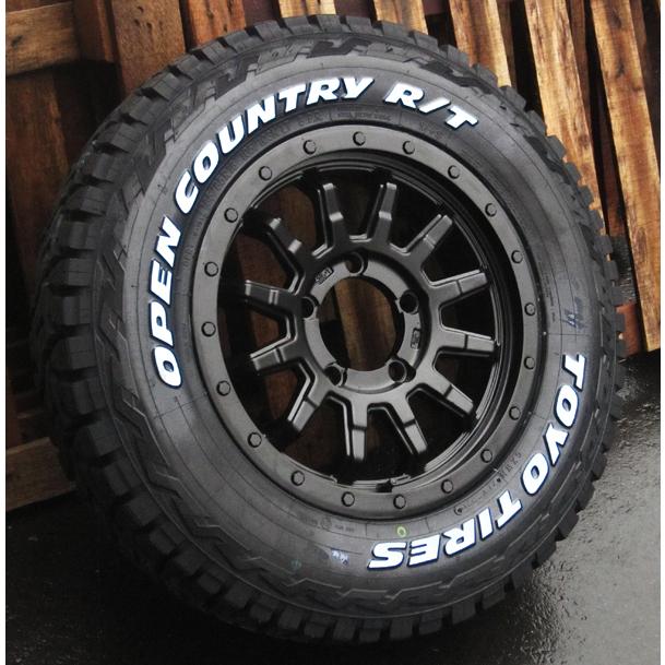 ジムニー JA11 JA12 JA22 16インチ タイヤホイール TOYO OPEN COUNTRY トーヨー オープンカントリー RT ホワイトレター 185/85R16｜aladdin-wheels｜03