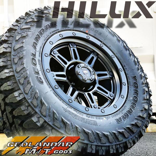 GEOLANDAR ハイラックス GUN125 エスカレード タホ サバーバン BLACK 