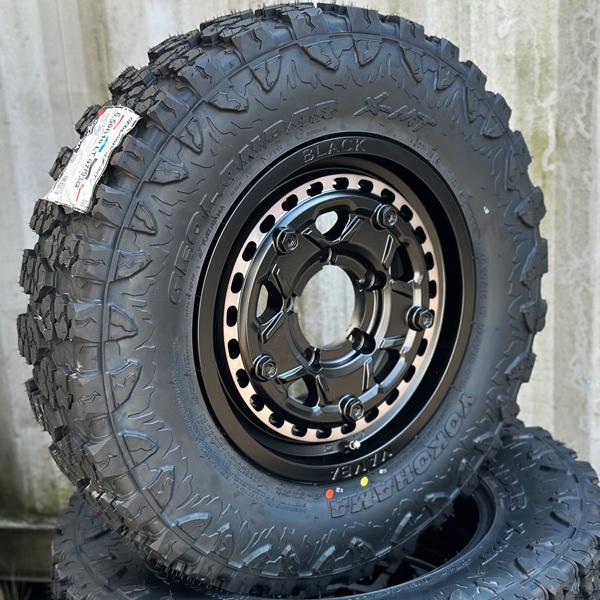 ジムニー　JA11やJB23やJB64に M/Tタイヤホイールセット 16インチ 185/85R16 ジムニー JB64 JB23 JA11 JA22 新品 16インチ 5穴