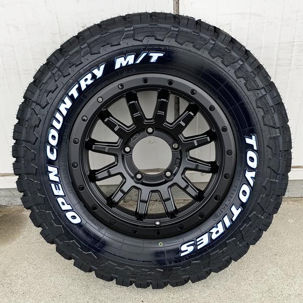 マッドタイヤ JB64 JB23 JA11 ジムニー 新品 16インチ タイヤホイールセット トーヨー オープンカントリー MT 2275/75R16 ホワイトレター｜aladdin-wheels｜03