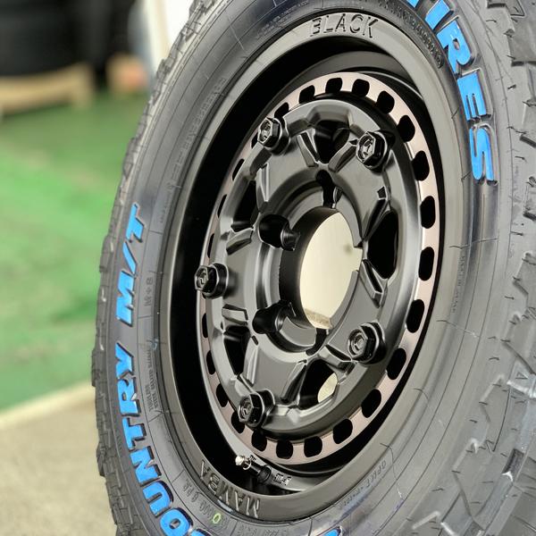 マッドタイヤ JB64 JB23 JA11 ジムニー 新品 16インチ タイヤホイールセット トーヨー オープンカントリー MT 2275/75R16 ホワイトレター｜aladdin-wheels｜05