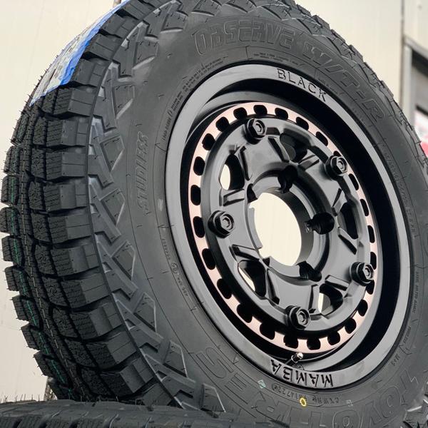 OBSERVE 国産スタッドレス ジムニー JB64 JB23 JA11 2022年製 OBSERVE 国産スタッドレス ジムニー JB64 JB23 JA11 2022年製