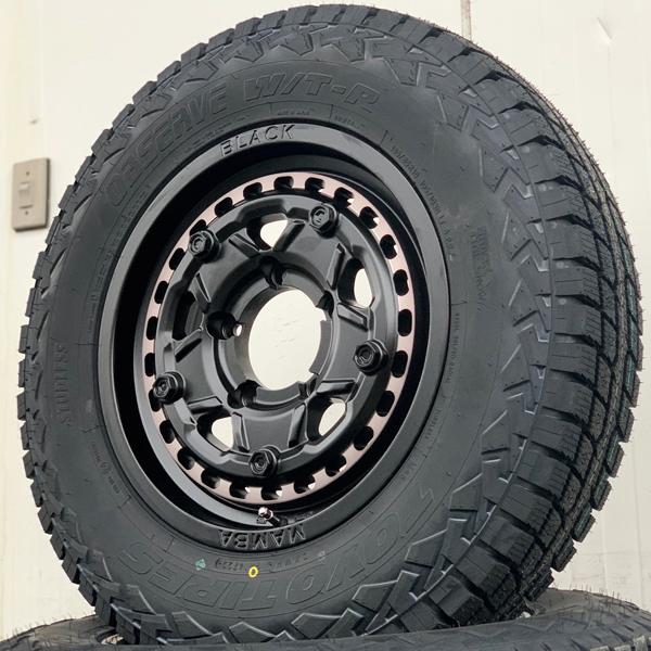 ジムニー　64ホイール スタッドレスタイヤセット 185/85R16 選べるスタッドレスセット <br> UNIONRIM TX 16×5.5J