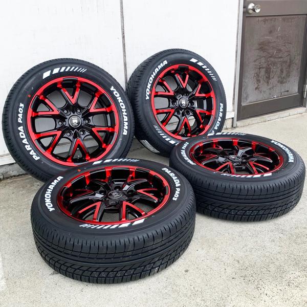PARADA 新品 17インチ タイヤホイールセット 200系 ハイエース