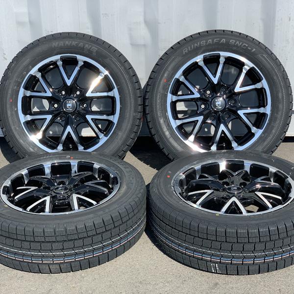 新品 スタッドレス 車検対応 ハイエース 200系 17インチタイヤホイールセット 4本 ナンカン SNC-1 215/60R17｜aladdin-wheels｜05