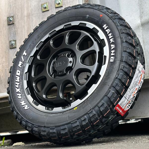 NANKANG マッドタイヤ エブリイ DA17V DA64V DA62V タイヤホイールセット 14インチ 新品 4本 ナンカン FT9 ...
