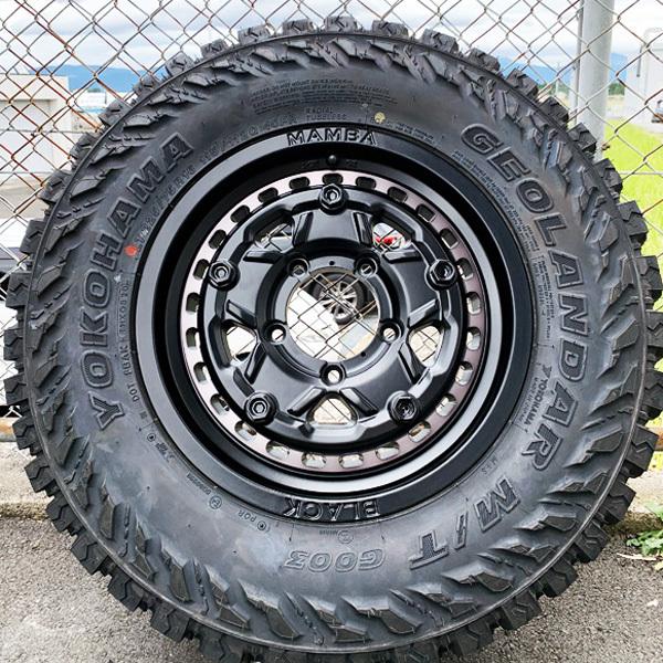 235/85R16 ジオランダー MT G003 U.S.デイトナ マッドタイヤホイールセット