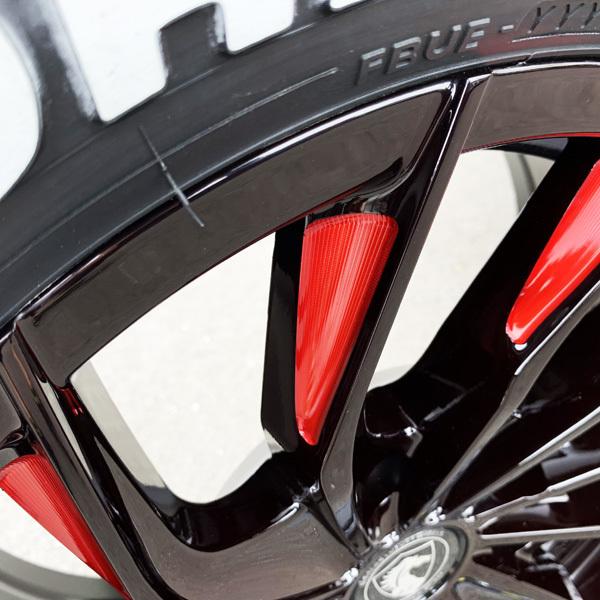 新品 200系 ハイエース レジアスエース 16インチタイヤホイールセット 車検対応 ヨコハマ パラダ PA03 215/65R16 ホワイトレター ドレスアップ 純正車高装着可能|aladdin-wheels|05