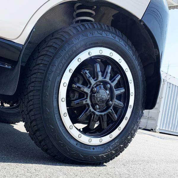 MorikenエブリイワゴンJA17Wタイヤホイールセット③ EVERY WAGON DA17W × XTREME-J KK03 & NEXTRY | スズキ エブリイワゴン