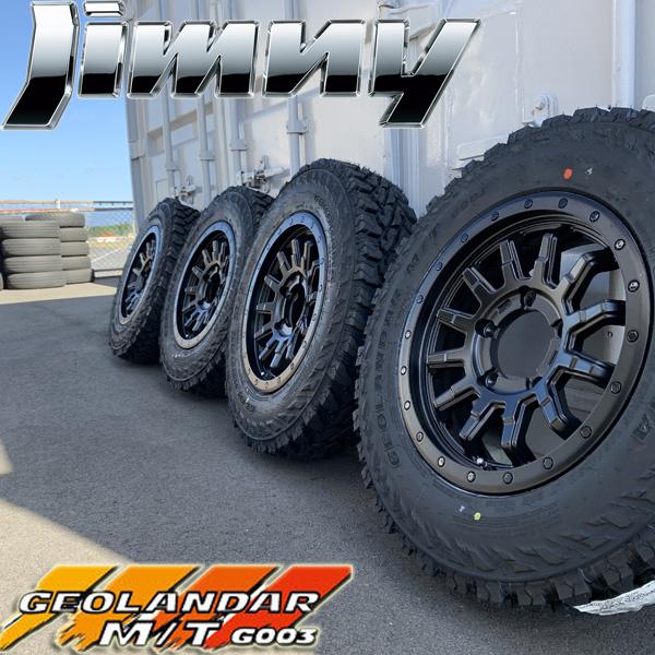 GEOLANDAR 当店人気ホイール 新品 ジムニー JB64 JB23 JA11 16インチ