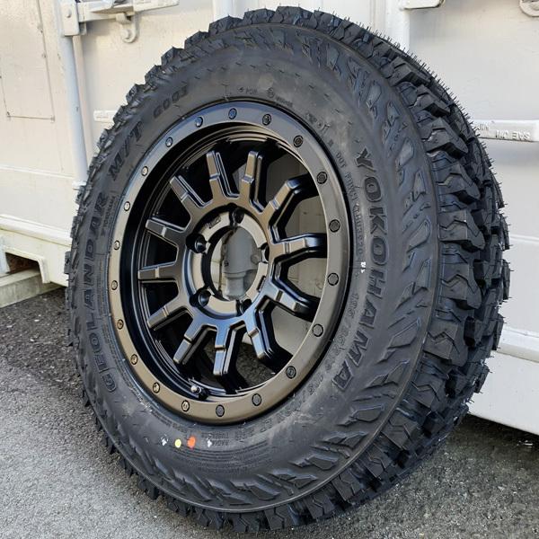 マッドタイヤ 新品 ジムニー JB64 JB23 JA11 16インチ タイヤ ホイール セット 4本 YOKOHAMA GEOLANDAR MT G003 175/80R16 185/85R16 225/75R16｜aladdin-wheels｜04