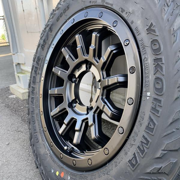 マッドタイヤ 新品 ジムニー JB64 JB23 JA11 16インチ タイヤ ホイール セット 4本 YOKOHAMA GEOLANDAR MT G003 175/80R16 185/85R16 225/75R16｜aladdin-wheels｜05